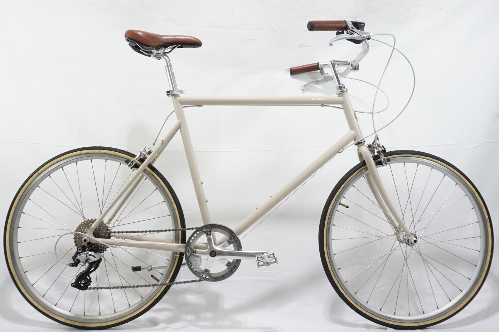 おすすめセット価格！】TOKYO BIKE クロスバイク カクタスグレー 緑