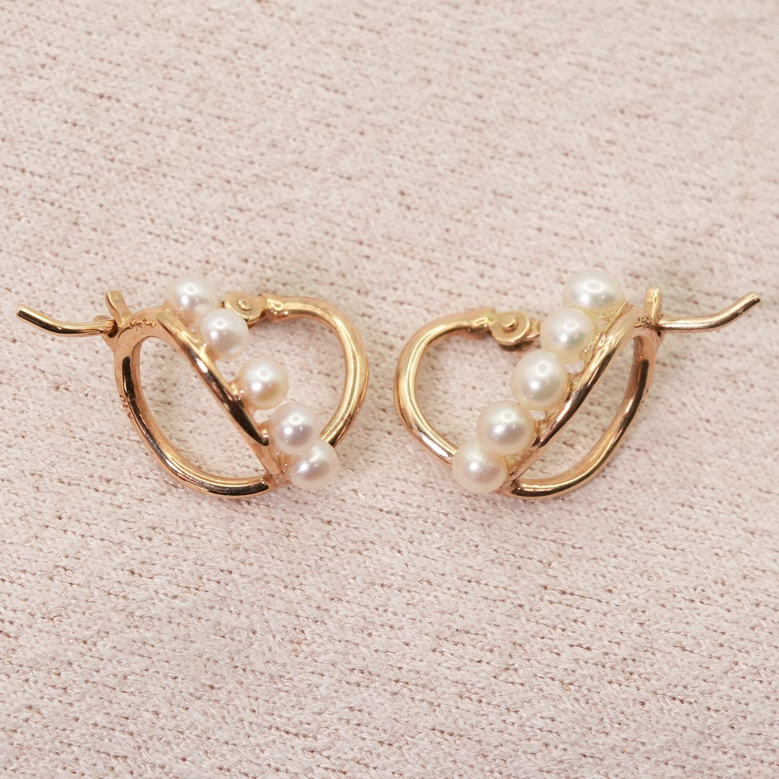 美品　アガット　パールピアス　フープ　28600円 美品 アガット パールピアス フープ 28600円｜Yahoo!フリマ（旧