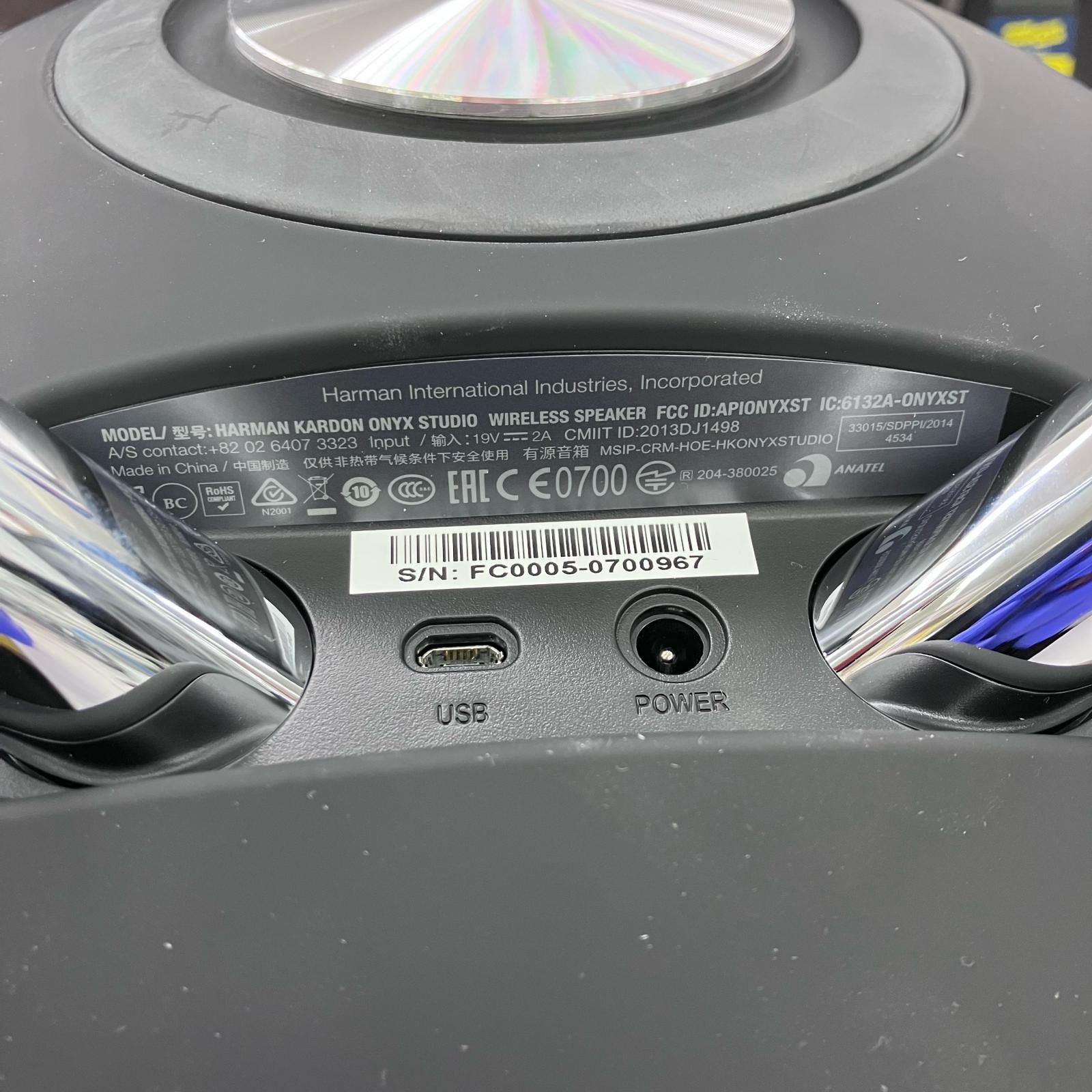 186000 現状品 ハーマンカードン harman kardon ONYX STUDIO WIRELESS
