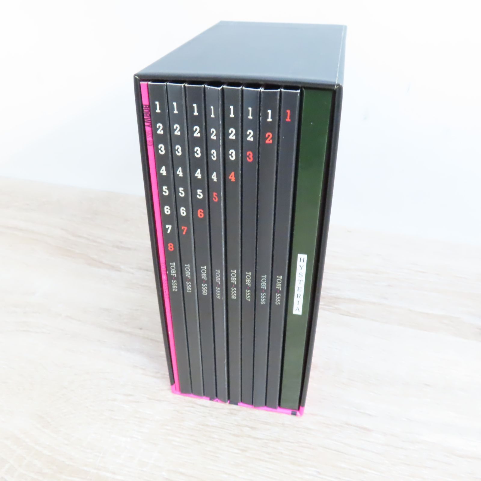 美品 DVDボックス BOOWY ボウイ GIGS BOX 8枚組 - メルカリ