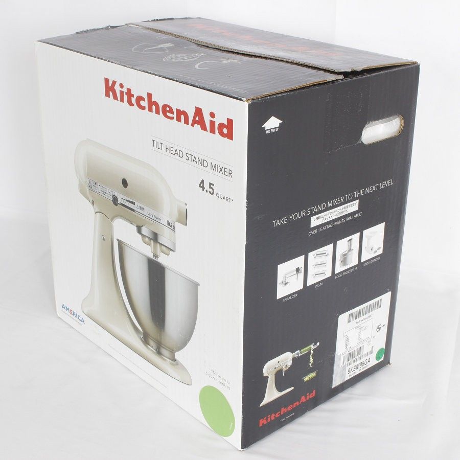 【新品】キッチンエイド 9KSM95GA グリーン 4.3L クラシック スタンドミキサー KitchenAid 本体