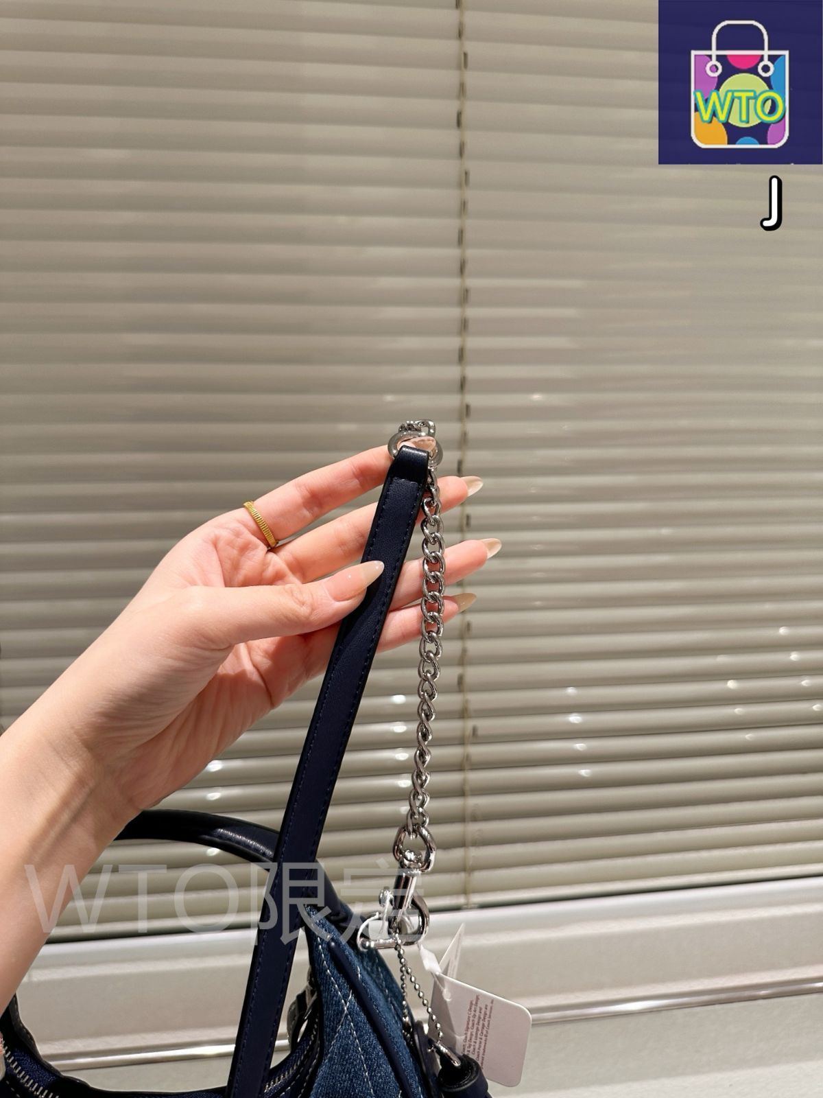今日 Coach ムーンバッグ チェーンバッグ 21×19cm-WTO輸入