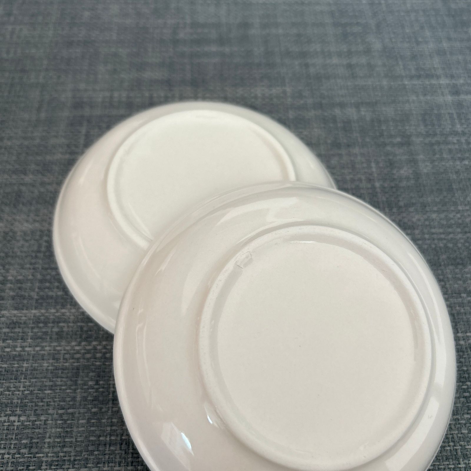 画材 溶き皿 10cm 【6枚】 絵皿 まとめ売り 絵の具 皿 パレット 陶磁器