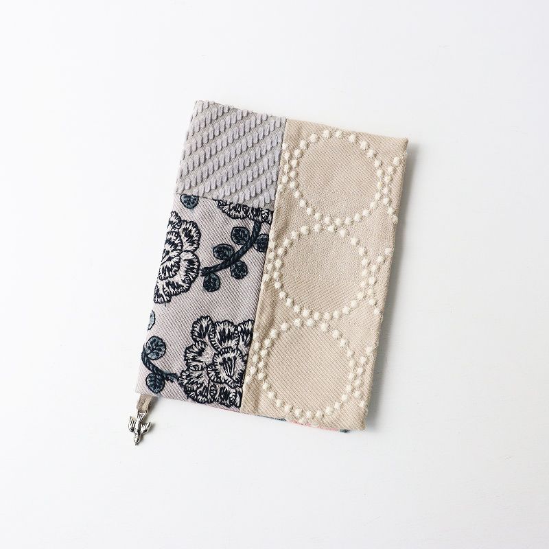 ほぼ日 ミナペルホネン mina perhonen piece book cover ブックカバー┃文庫本 パッチワーク 2400014641615
