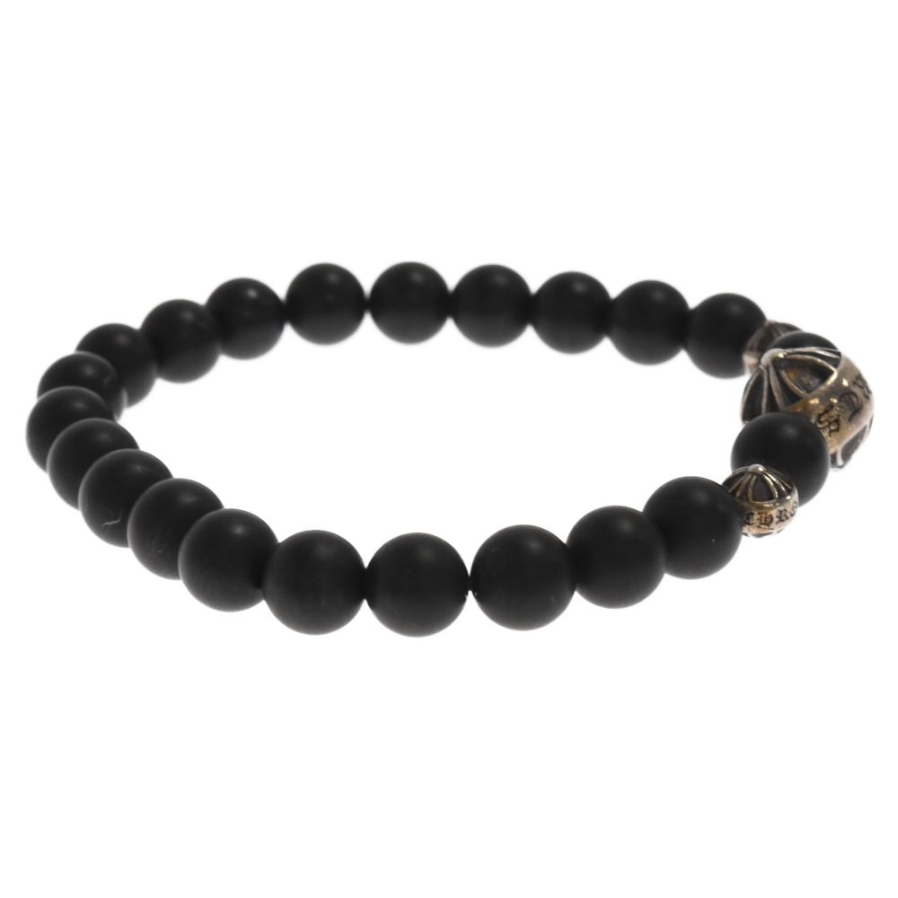 CHROME HEARTS (クロムハーツ) 8mm BEAD ONYX 71 BNDD PLS マッド