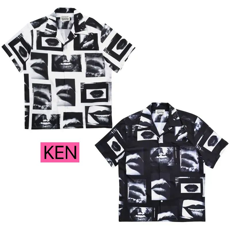 WACKO MARIA ワコマリア × 森山大道 HAWAIIAN SHIRT TYPE-3