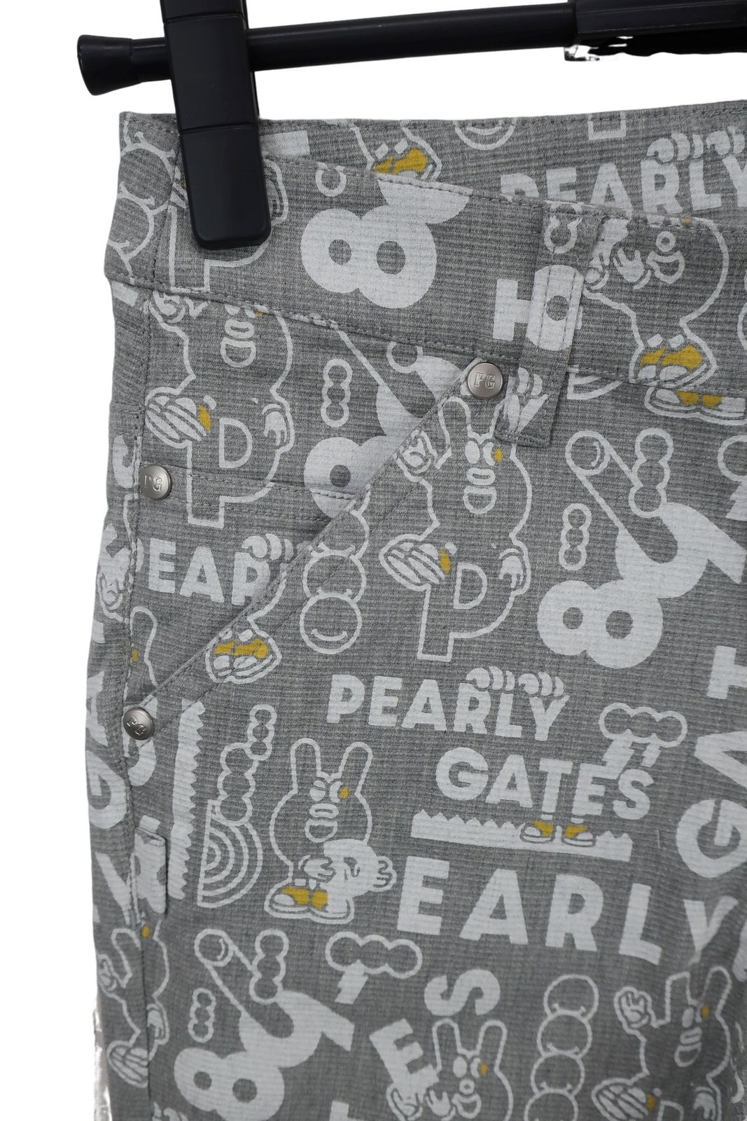 未使用品】PEARLY GATES(パーリーゲイツ) パンツ グレー どうし 未使用品】PEARLY GATES(パーリーゲイツ) パンツ グレー どうし