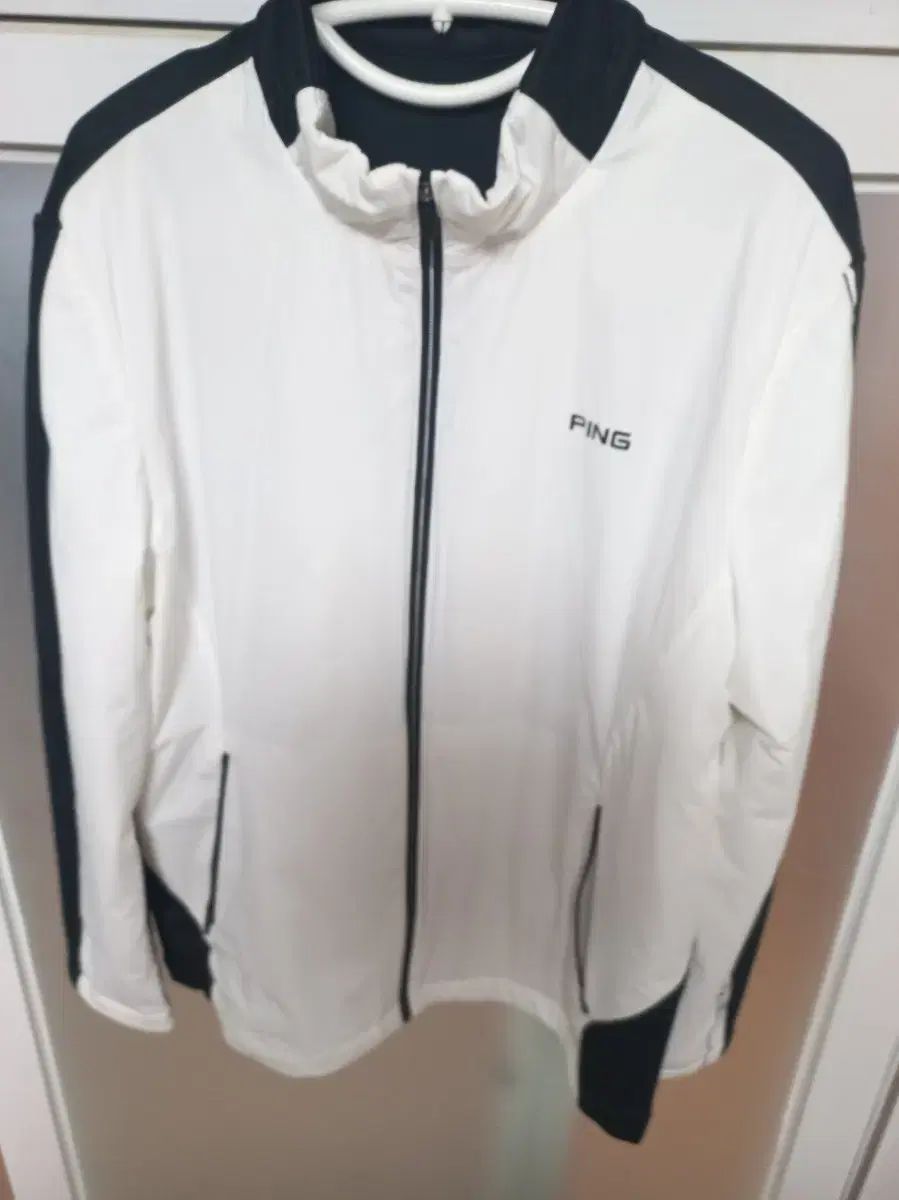 PING 핑 ゴルフ メンズ 白 ブラック ウィンドブレーカー ジャケット 100