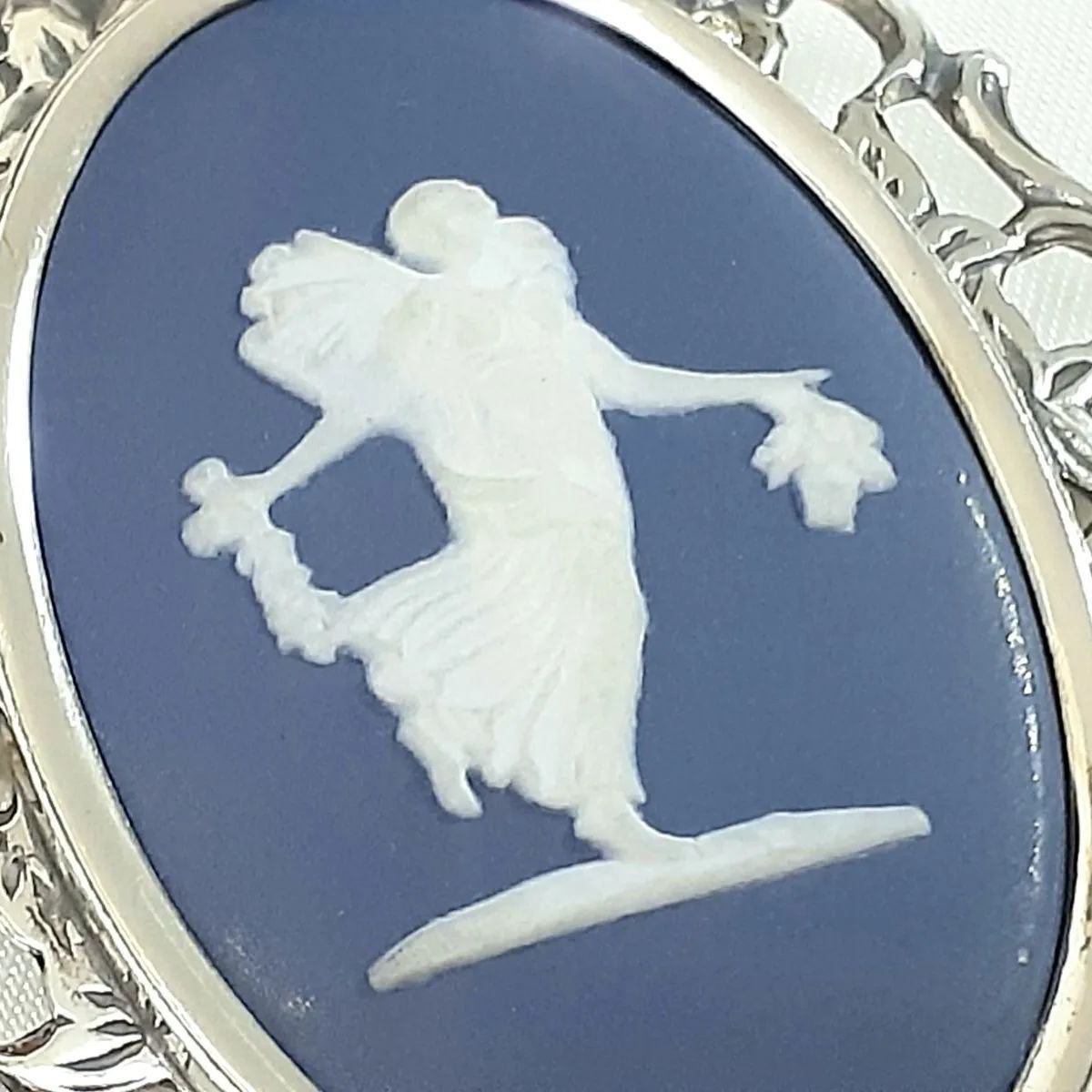 WEDGWOOD ウェッジウッド シルバー ブローチ トップ 90'ｓ イギリス