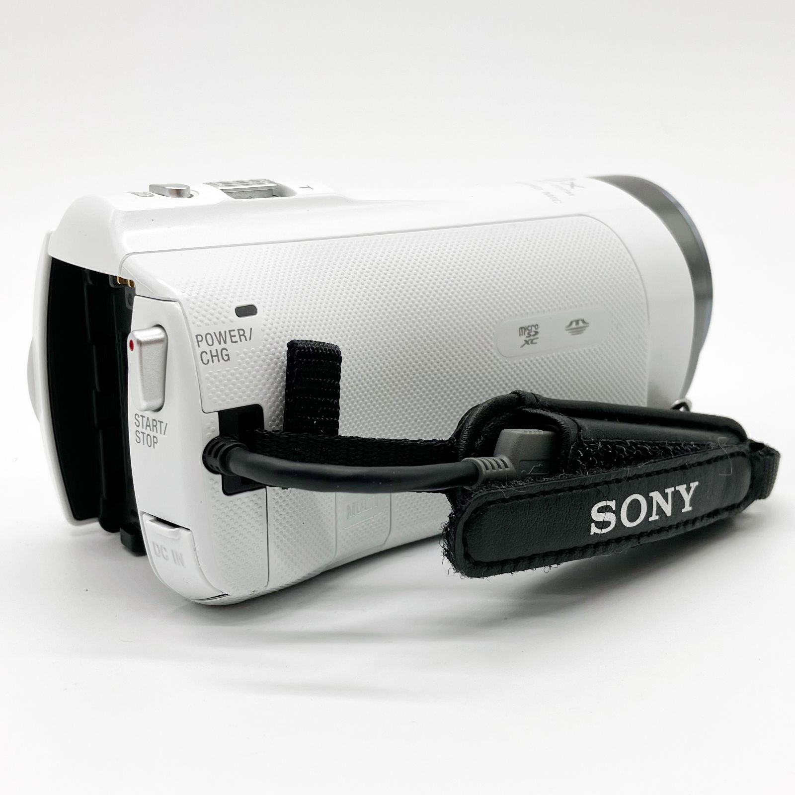 □極上品□ SONY ソニー ビデオカメラ Handycam CX420 内蔵メモリ32GB ホワイト HDR-CX420/W - メルカリ