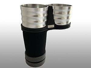 日本製 PEUGEOT プジョー 308 T9 2013年～2020年 ALCABO アルカボ ドリンクホルダー シルバーカップ AL-M313C-S