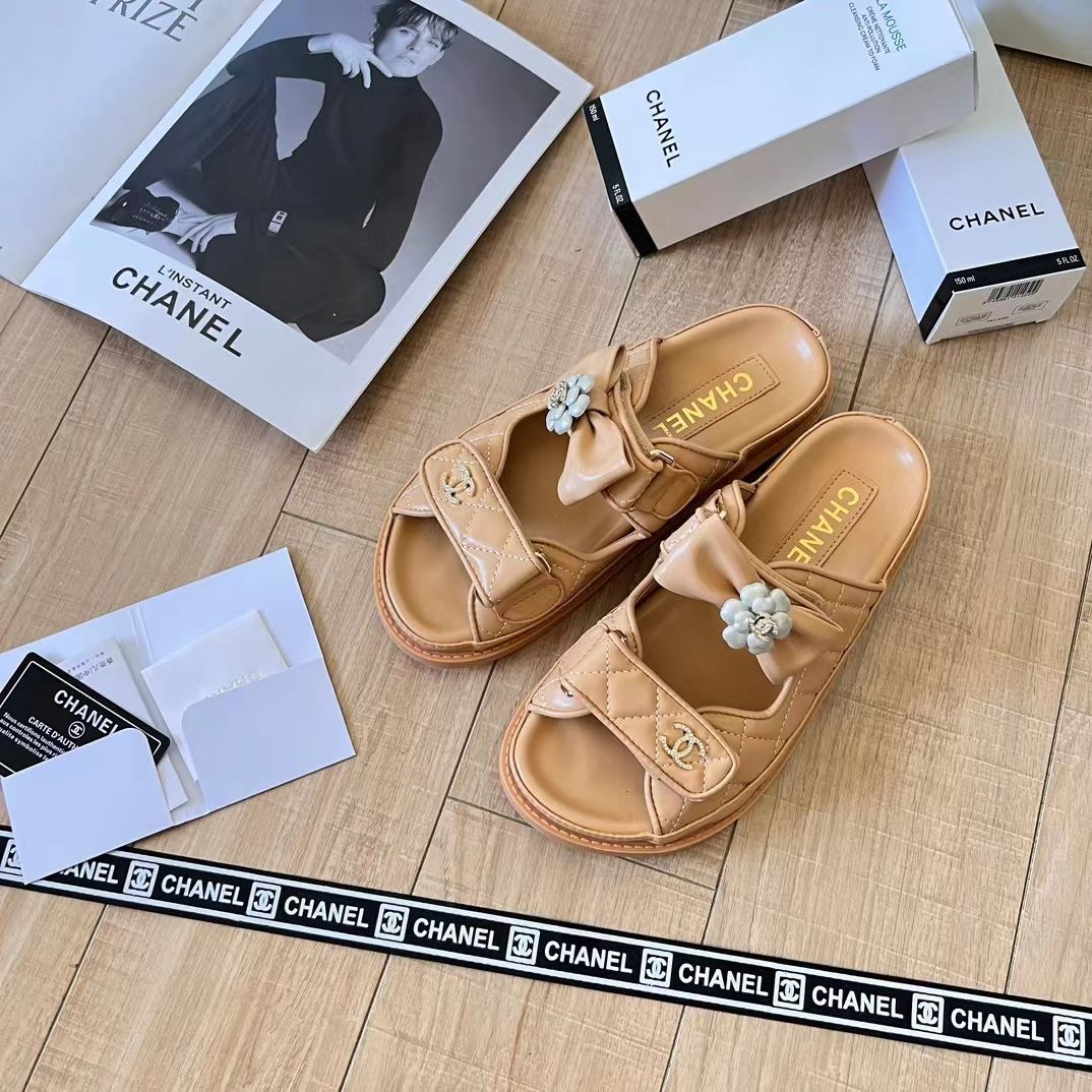 箱付 CHANEL 人気 シャネル 夏 サンダル - メルカリ