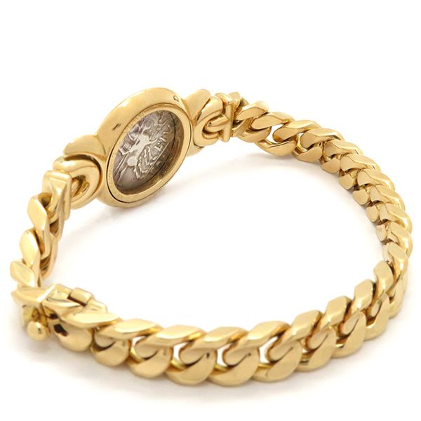 ブルガリ BVLGARI ブレスレット モネーテ アンティークコイン チェーン