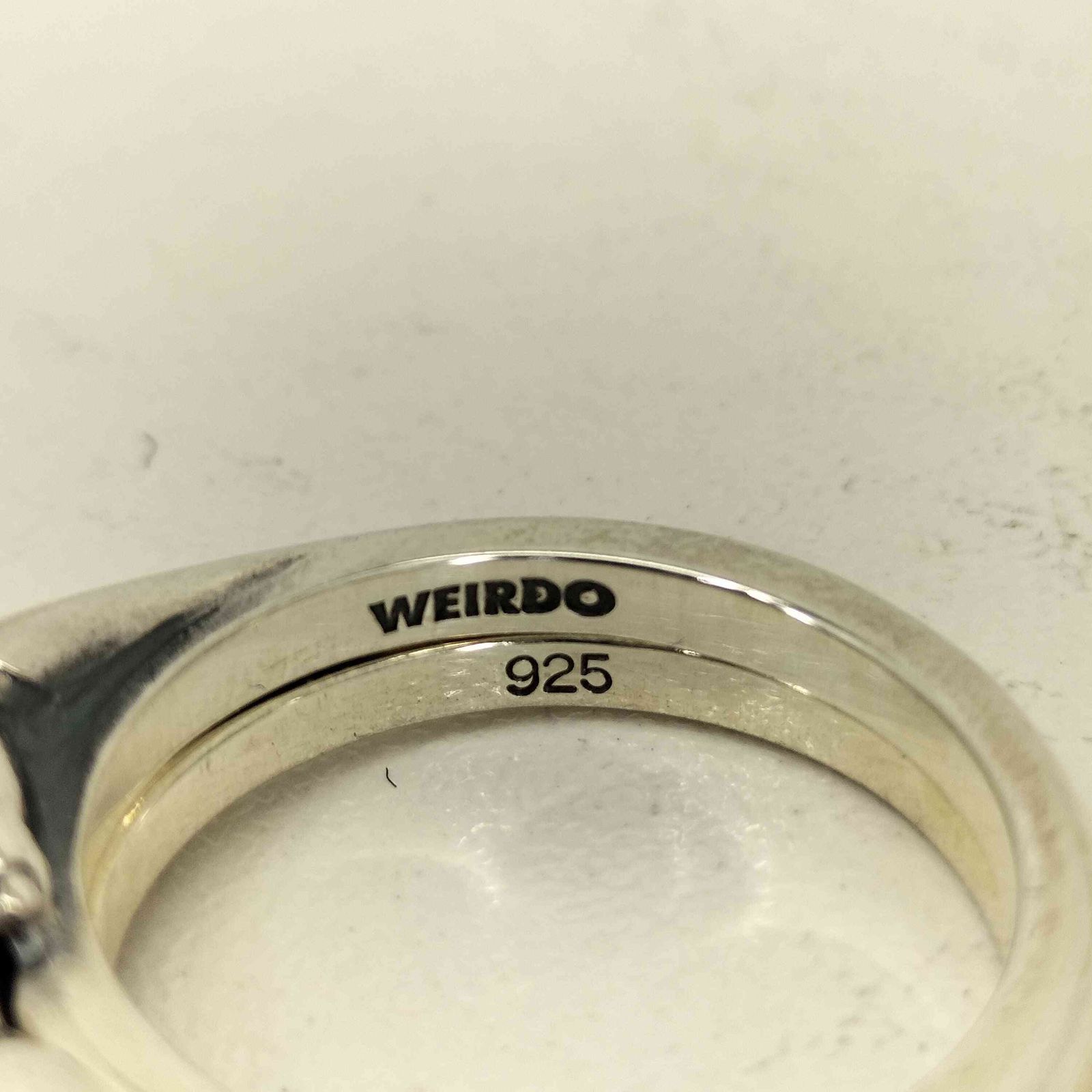 ウィアード WEIRDO 925刻印 Hand Ring メンズ 18号 - メルカリ