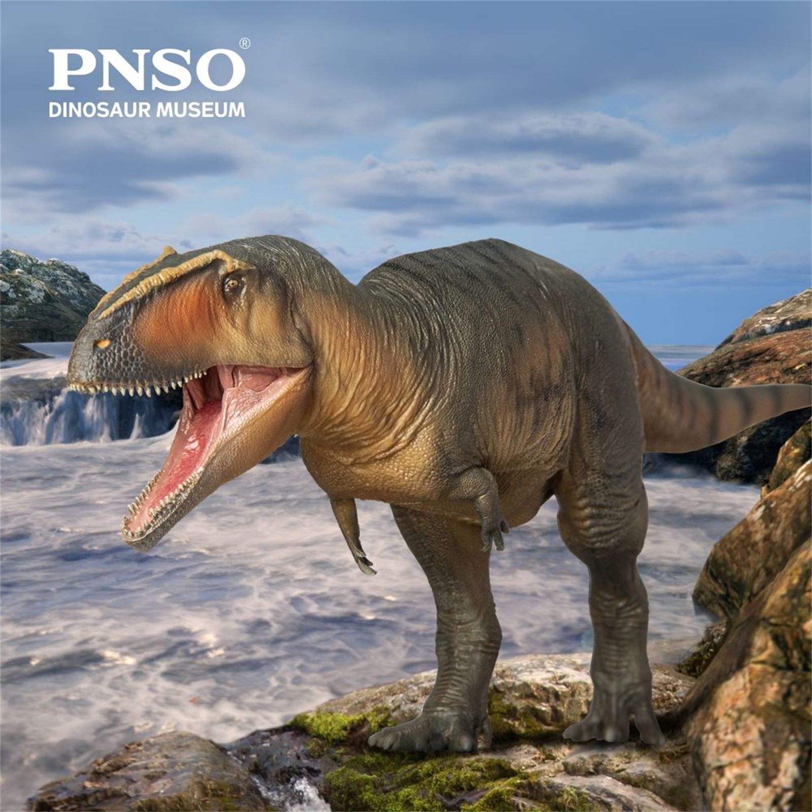 PNSO NEW 1/35 サイズ ギガノトサウルス 大きい 肉食 恐竜 リアル 