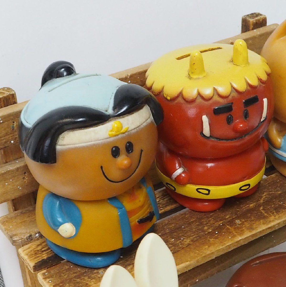 洋ちゃん 桃太郎 ソフビ 貯金箱 人形 ほくよう銀行昭和レトロ