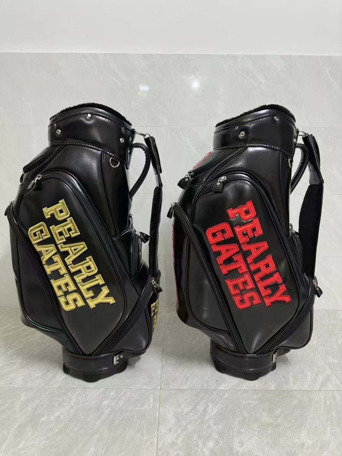 PEARLY GATES★パーリーゲイツ★9.0型★エナメル★完売品★美品★ PEARLY GATES パーリーゲイツ 9.0型 エナメル ゴルフバッグ