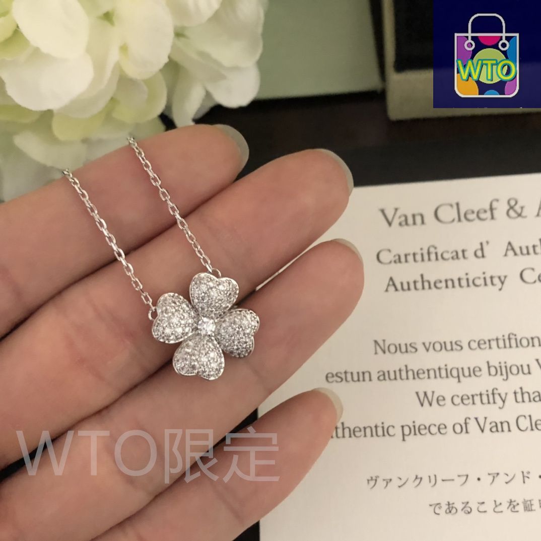 Van Cleef & Arpels四つ葉のクローパーピア ス(1ペア) ◇ヴァンクリーフアンドアーペル◇四葉クローバー 18K ピアス