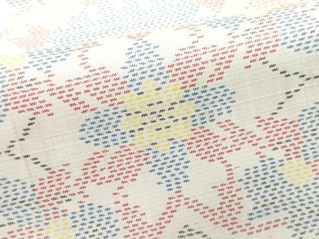 平和屋着物○本場大島紬 白大島 吉祥花文 正絹 逸品 CAAR8299vf - メルカリ 