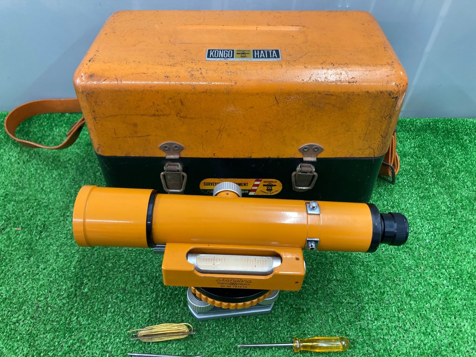 中古品】【0922】金剛測量製図機械店 ミニオンビルダー3型レベル 中古品】【0922】金剛測量製図機械店 ミニオンビルダー3型レベル
