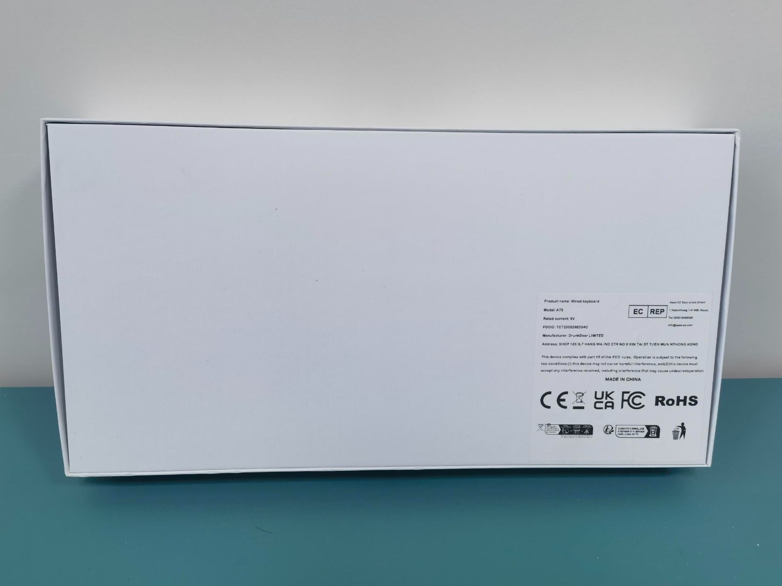 ご購入はこちらから。 TKL 磁気スイッチRGB メカニカル 有線 USB キーボード コンパクトゲーミング用 ラピッドトリガー 82キー ノブ付き A75 ゴースト防止 こぼれ防止 DrunkDeer ブラック