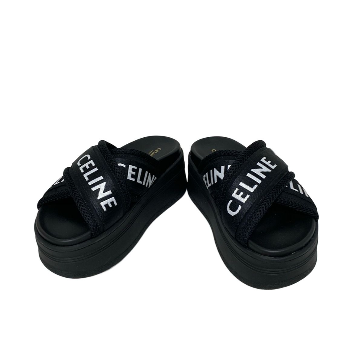 CELINE(セリーヌ) サンダル 35 レディース ブロックスライド