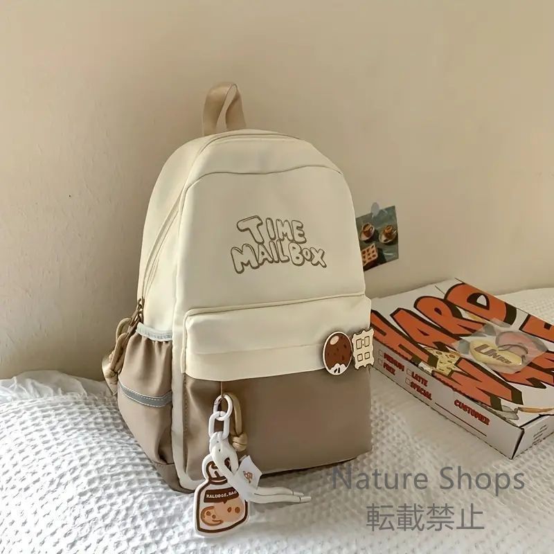 【新品】TIME MAILBOXデザイン ポリアミドバックパック日常使いに便利でスタイリッシュかつ丈夫なタイムメールボックスソフトシェルラップトップバックパックgtt53