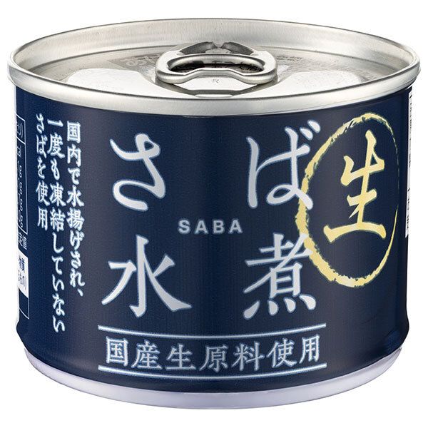 信田缶詰 さば水煮 国産生原料使用 190g缶×24個入× 2ケース ｜ 缶詰 鯖 サバ 国産さば 長期保存 国産