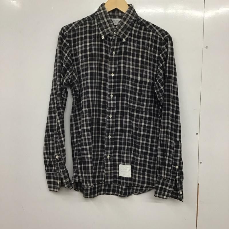 THOM BROWNE トムブラウン シャツ、ブラウス 長袖 長袖シャツ チェック