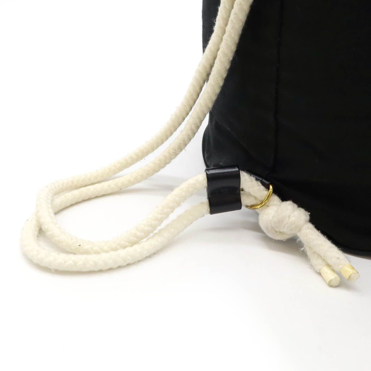 CHANEL シャネル ノベルティ ロゴプリント プールバッグ ショルダー  