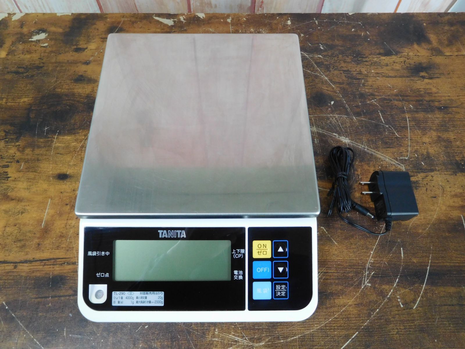 タニタ TL−290 タニタ デジタルスケール TL-290 4kg【厨房館