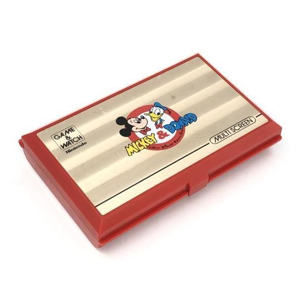 Nintendo ゲームウォッチ　ミッキーマウス　ジャンク品 任天堂 ゲーム&ウォッチ ミッキーマウス 鶏の卵取り 昭和レトロ