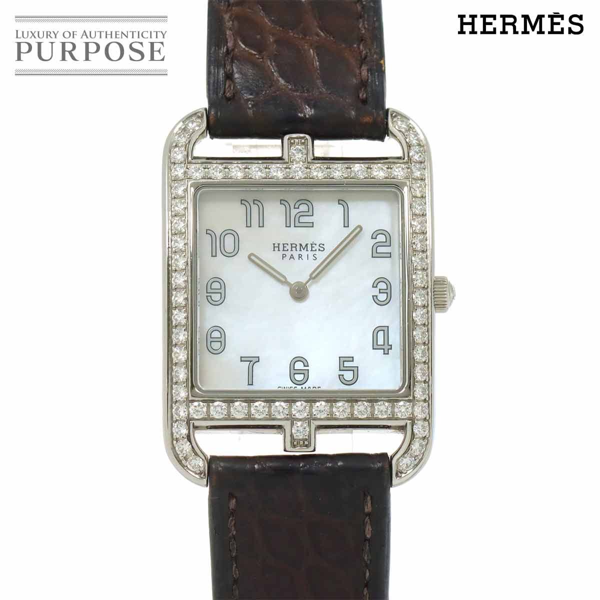 エルメス　腕時計 HERMES - エルメス HERMES ケープコッド CC2 730 ダイヤベゼル