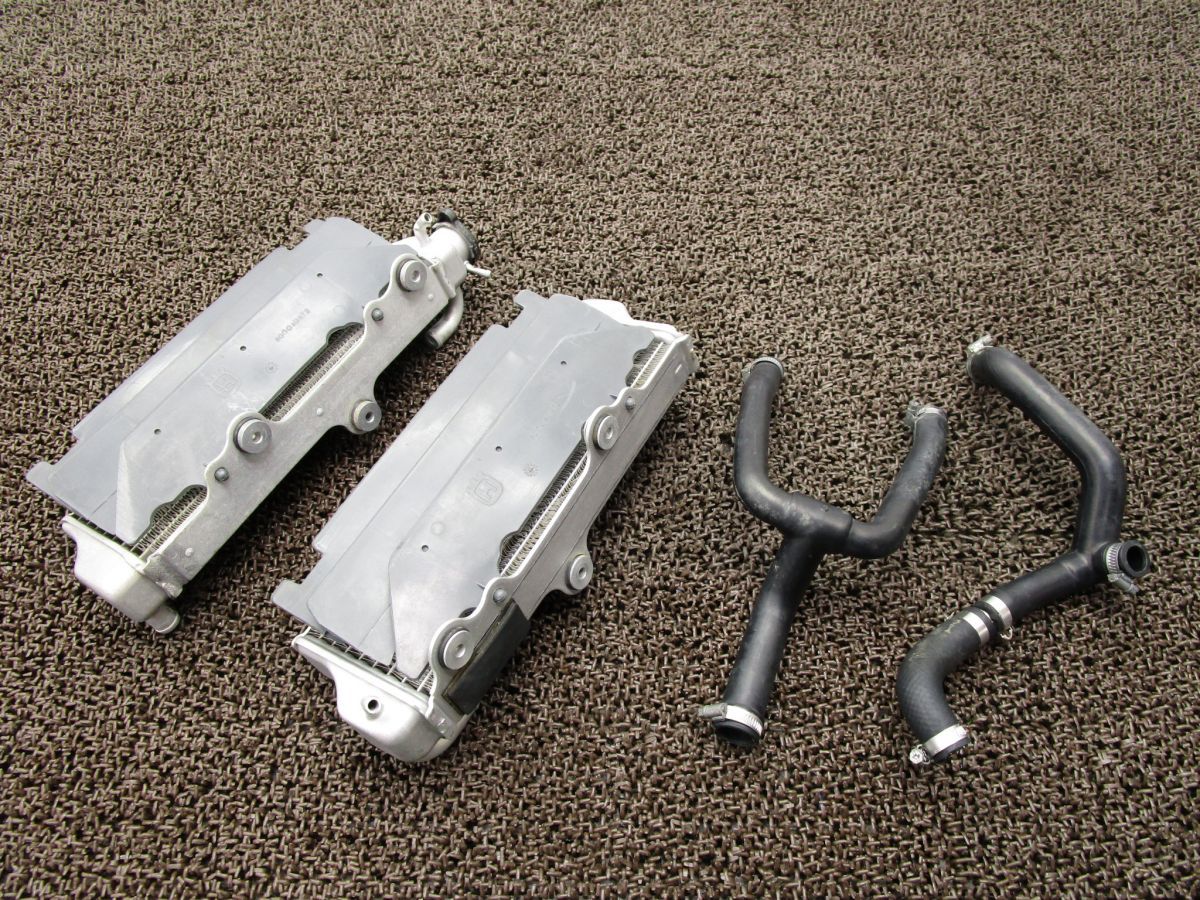 ハスクバーナ WR125 ラジエター □A694 ZCG2H00AA HUSQVARNA A5 キャブ車 動画有