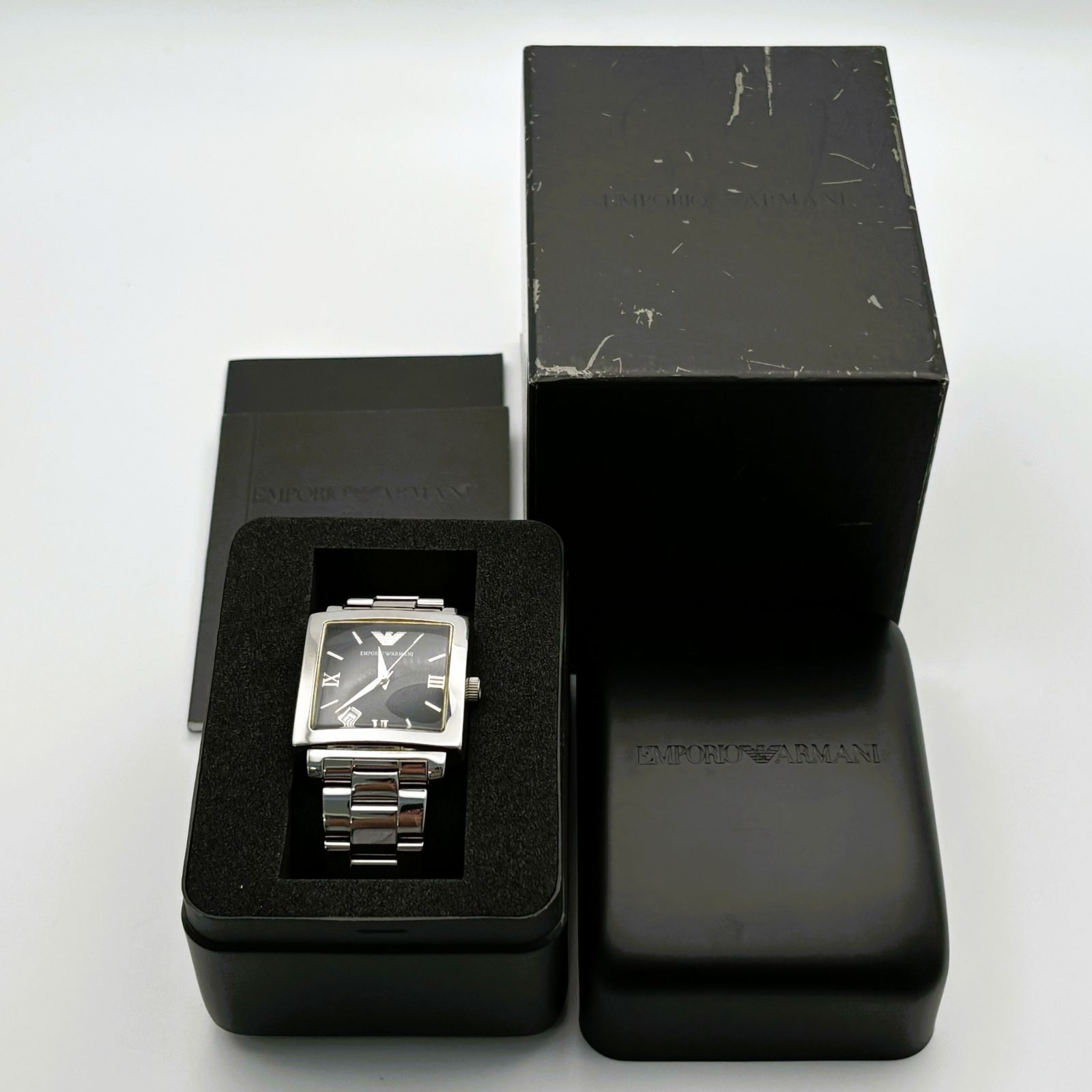 箱無し値引き　EMPORIOARMANI　AR0532 電池新品　ラバーベルト 楽天市場】【ウォッチ】EMPORIO ARMANI エンポリオ アルマーニ
