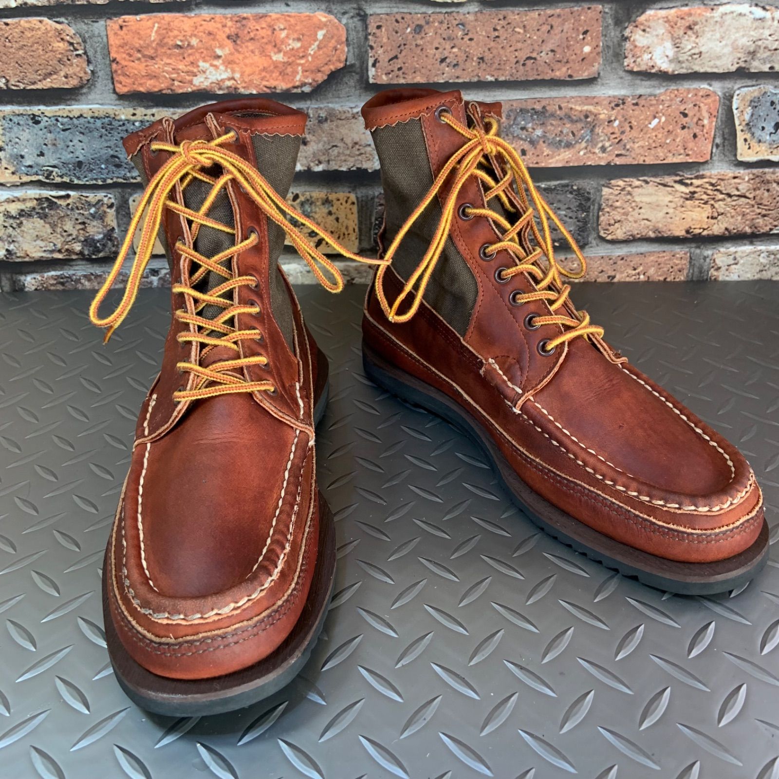 Russell Moccasin ラッセルモカシン SAFARI サファリ US9E JP27㎝ アメリカ製 25J11-RUSS