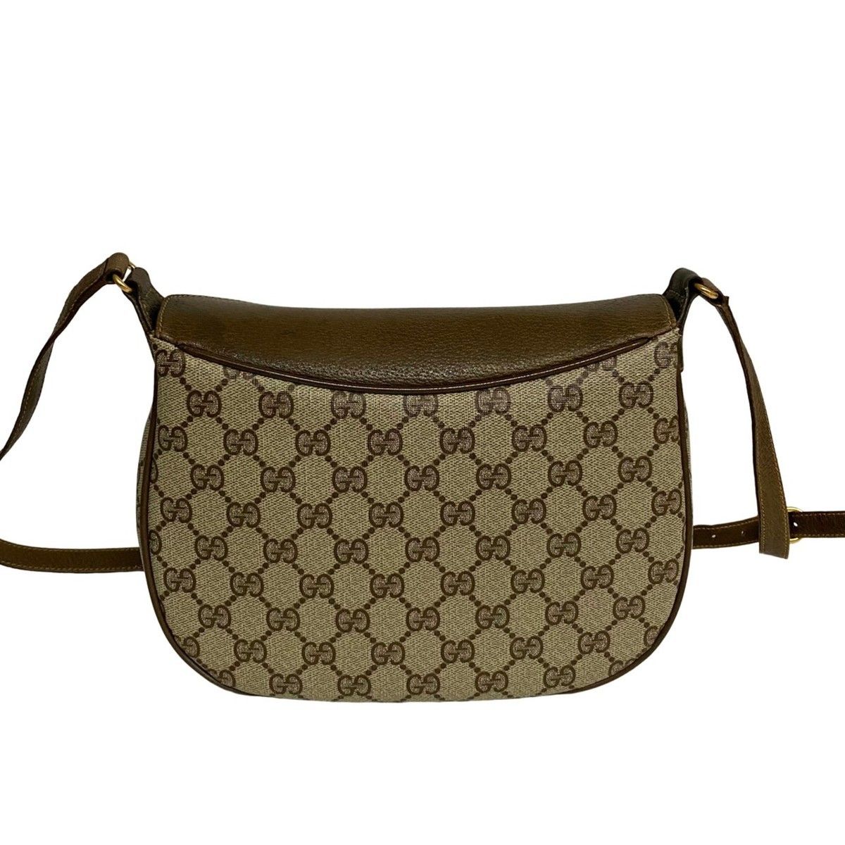ほぼ未使用 GUCCI グッチ ヴィンテージ シェリーライン GG 柄 ロゴ