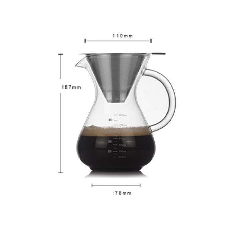 ドリッパー セット 800ml コーヒードリッパー ステンレス フィルター