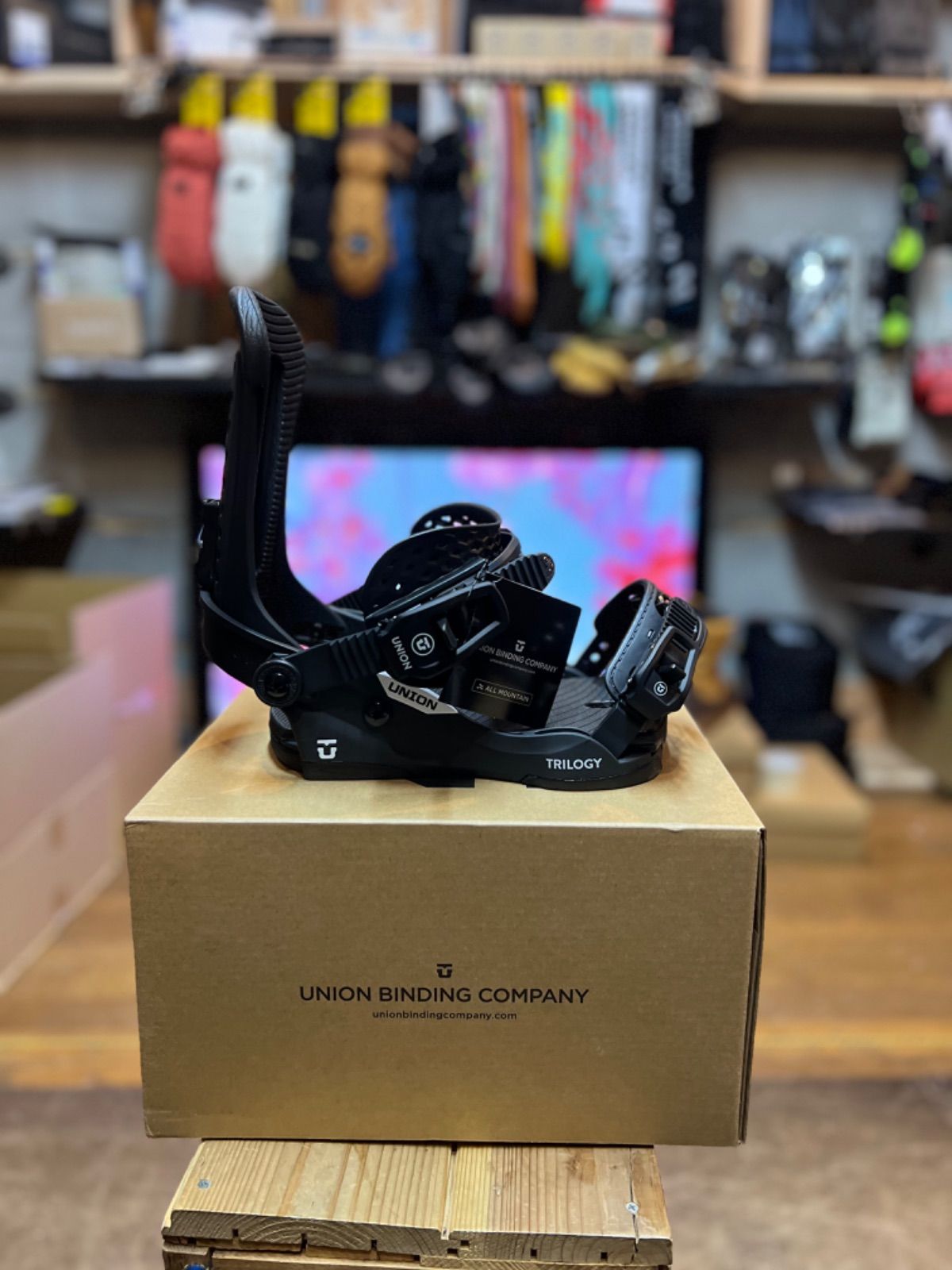 UNION BINDING TRILOGY BLACK SIZE M ビンディング ユニオン