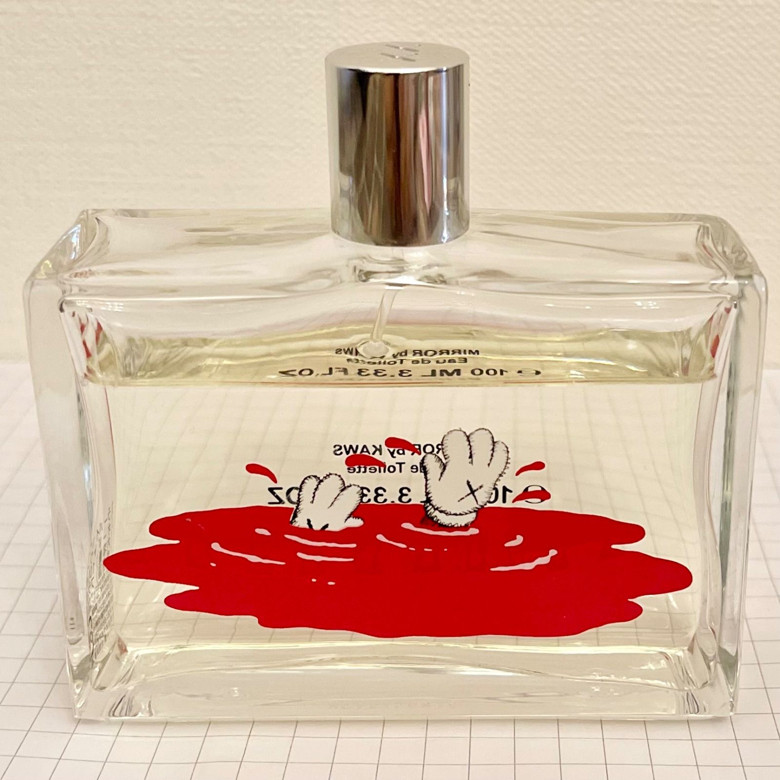 香水 コムデギャルソン ミラー バイ カウズ COMME DES GARCONS MIRROR by KAWS 100ml オードトワレ EDT  ターメリックの葉 ネロリオイル ビターオレンジ ムスク - メルカリ