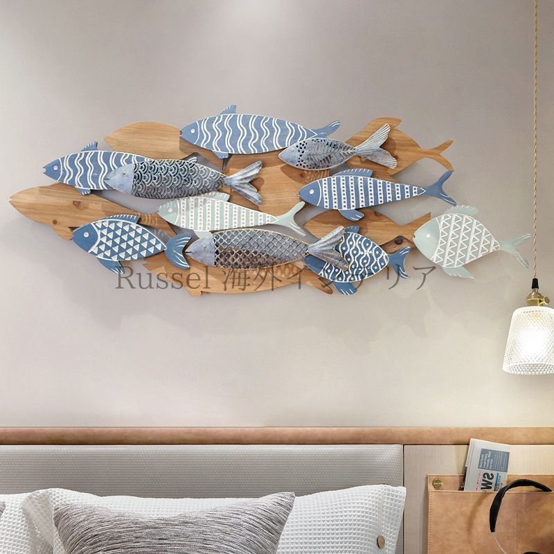 ヴィンテージ　SEYEI 陶器　魚の壁掛けオブジェ　森正　ミッドセンチュリー ヴィンテージ SEYEI 陶器 魚の壁掛けオブジェ 森正 ミッドセンチュリー