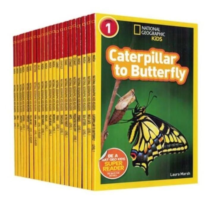 National Geographic Kidsレベル1 、2各25冊セット 科学読み物 National Geographic Kids シリーズ 1-25冊セット