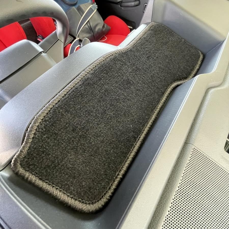 J-NEXT ダイハツ ハイゼット エクストラ ハイゼットジャンボ エクストラ (S500P/S510P)専用 アッパートレイマット ブラック 前期装着不可