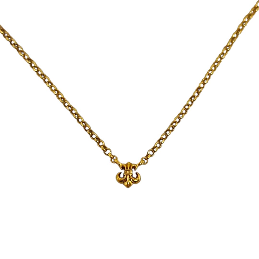 CHROME HEARTS クロムハーツ 22K NECKCHAIN T20 ツイスト