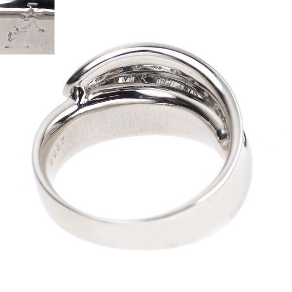 天空 希少 Pt900 アレキサンドライト ダイヤモンド リング 0.75ct D0  