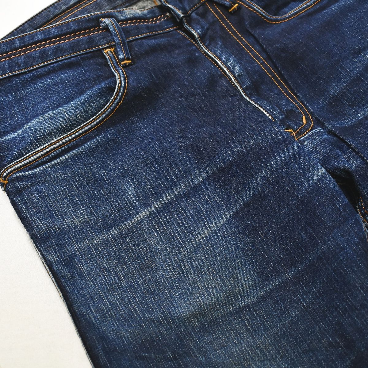 【美シルエット】 ノンネイティブ NONNATIVE DWELLER TIGHT FIT JEANS スキニー デニム ジーンズ インディゴ メンズ