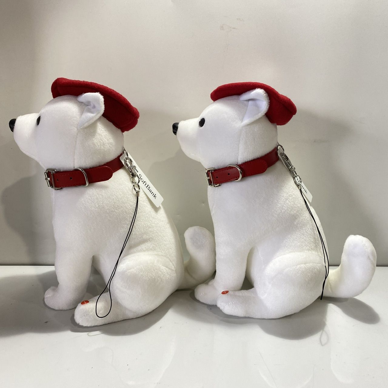 SoftBank しゃべるお父さんBIGストラップ2 ぬいぐるみ 2個セット