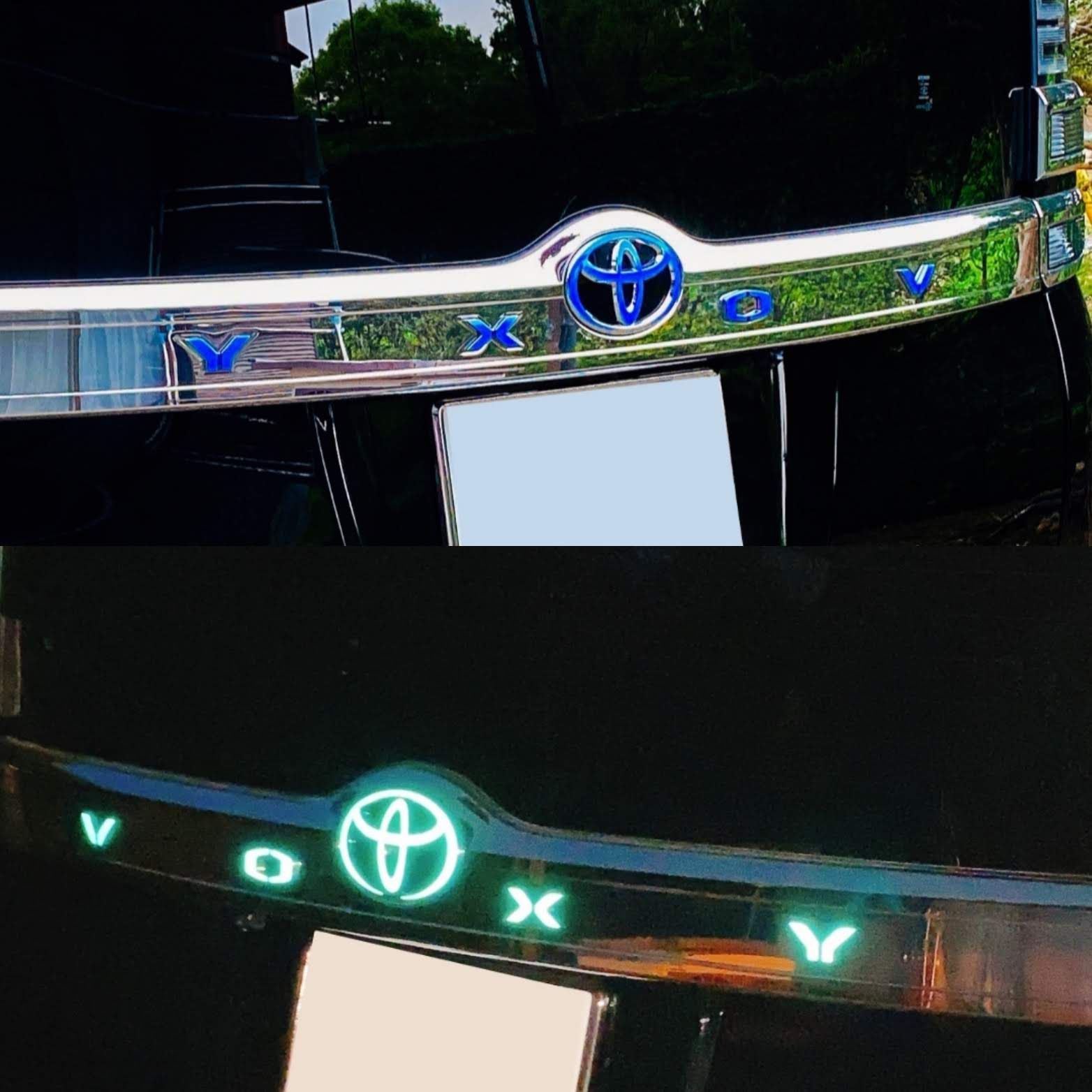 ⭐️反射シート専用のオーダー受付です⭐️ VOXY80系リアロゴ用反射シートゴールド | kanzy工房