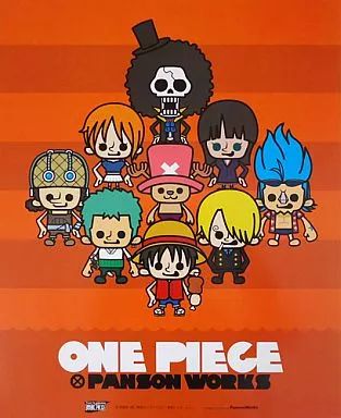 中古】ポスター(アニメ) ポスター 麦わら海賊団 「ワンピース×パンソン