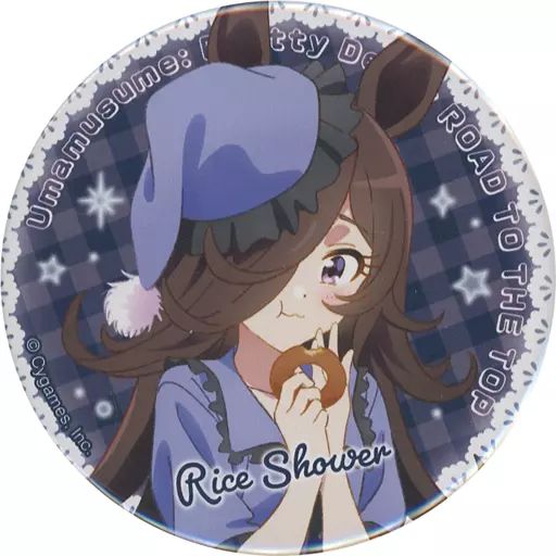 中古】バッジ・ピンズ ライスシャワー 描き下ろし缶バッジ 「ウマ娘